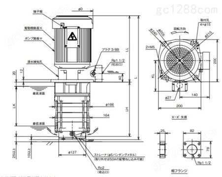 泰拉尔TERAL冷却液泵LPWE403A-2.2-e