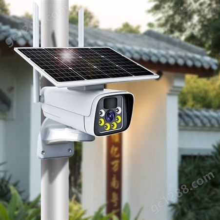wifi远程监控摄像头 移动太阳能监控 高清室外监控摄像头