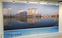 河南耀诺实业大型电动背景会议室背景定制生产厂家