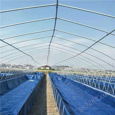 厂家批发PVC支架水池 PVC材质帆布养殖水池 水产养殖水产品池子