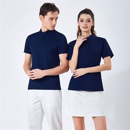 夏季短袖车间工作服文化衫定做 团体服定制 广告T恤衫纯色POLO衫