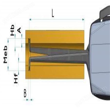 KROEPLIN内测卡规L102 测量范围 Meb 2.5 – 12.5 mm