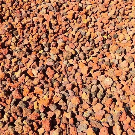 尚融 污水过滤 净化水质 水族滤料 红色 颗粒火山石