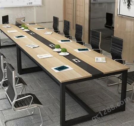 屏风桌椅 简约现代 组合型办公家具定制 四六人位 认准创博伟业