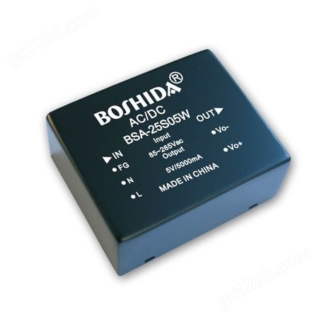 BOSHIDA 模块电源 ACDC 25W系列 5121524V单双路输出高隔离电压