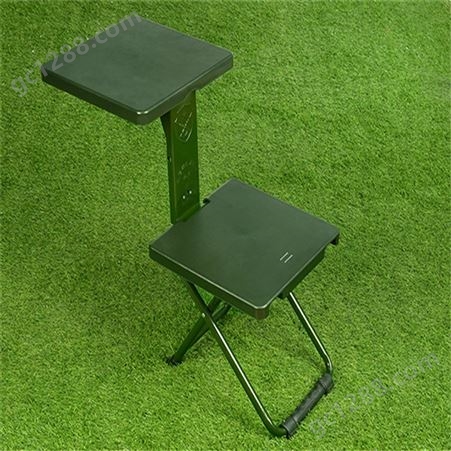 模拟训练折叠桌椅 钢制折叠作业椅 手提式折叠桌椅