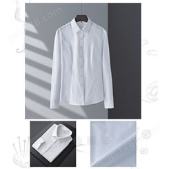 贵阳职业装工作服衬衫订做 高档商务衬衣免烫定制 优质面料