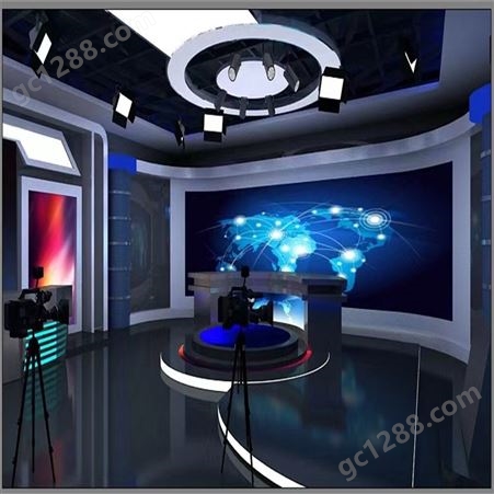东方恒视 3D虚拟演播室系统 教学带货直播间搭建
