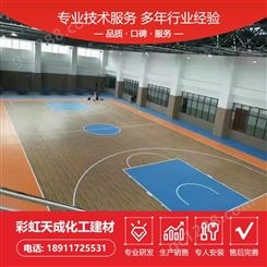 羽毛球篮球场pvc塑胶地板 定制运动地胶