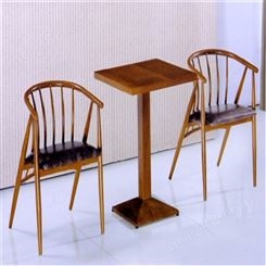 北欧实木桌椅 餐厅咖啡厅实木桌椅