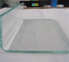 弯钢厂加工4mm直角折弯耐高温展架面板玻璃烤肠机弧形钢化玻璃