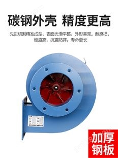润玺Y5-47小型锅炉引风机220V耐高温工业离心风机380V除尘机