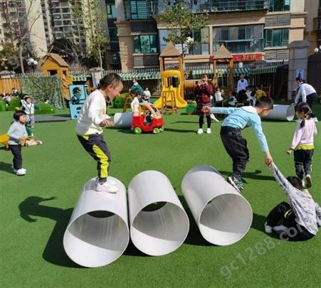 安吉滚筒 幼儿园安吉游戏材料组合 儿童平衡训练大桶