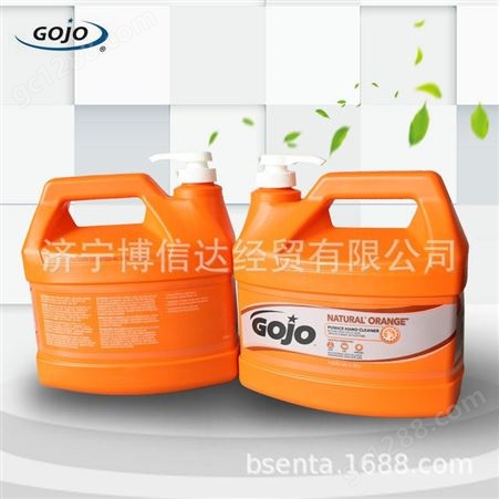 现货美国戈乔gojo0955浮石粉磨砂洗手液 免水重油污手部清洁剂
