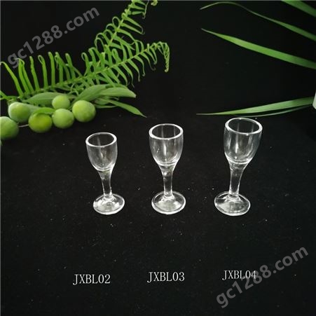 JXBL04白酒杯 高85mm可印LOGO 玻璃白酒杯 厂家加工