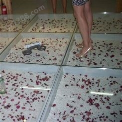 北京建安防滑玻璃地板地面平台阁楼夹层