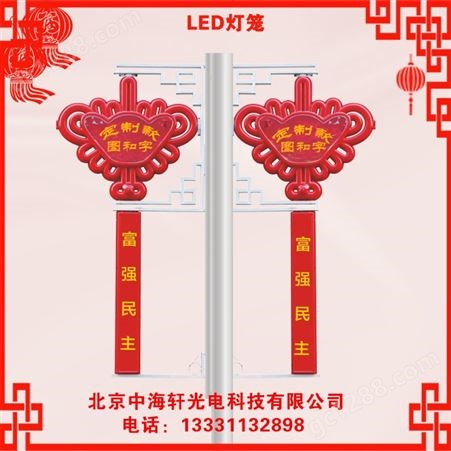 中海轩光电专业生产LED造型灯-led中国结-LED景观灯-LED造型灯-城市街道亮化LED