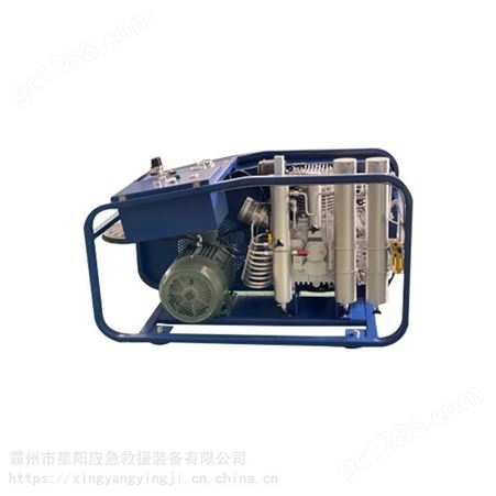 高压呼吸空气压缩机NRW24三级压缩空压机消防潜水救援空气填充泵