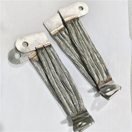 镀锡铜绞线软连接非标定制 铜带封闭母线槽软铜排绝缘PVC 福能