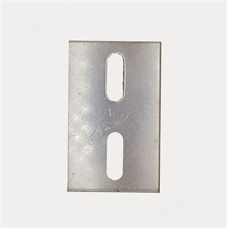 预埋件国标镀锌钢板铁板圆孔幕墙配件非标定做钢构连接件