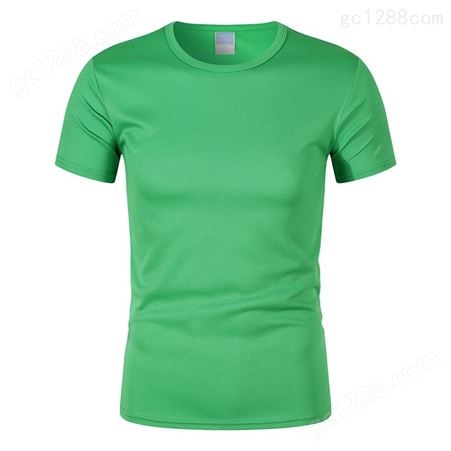 圆领T恤男女跑步速干衣定制马拉松跑团工作服定做广告衫印logo