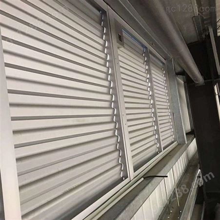 双佳 电动百叶窗 外墙百叶铝合金 方管防雨 防水窗 批发